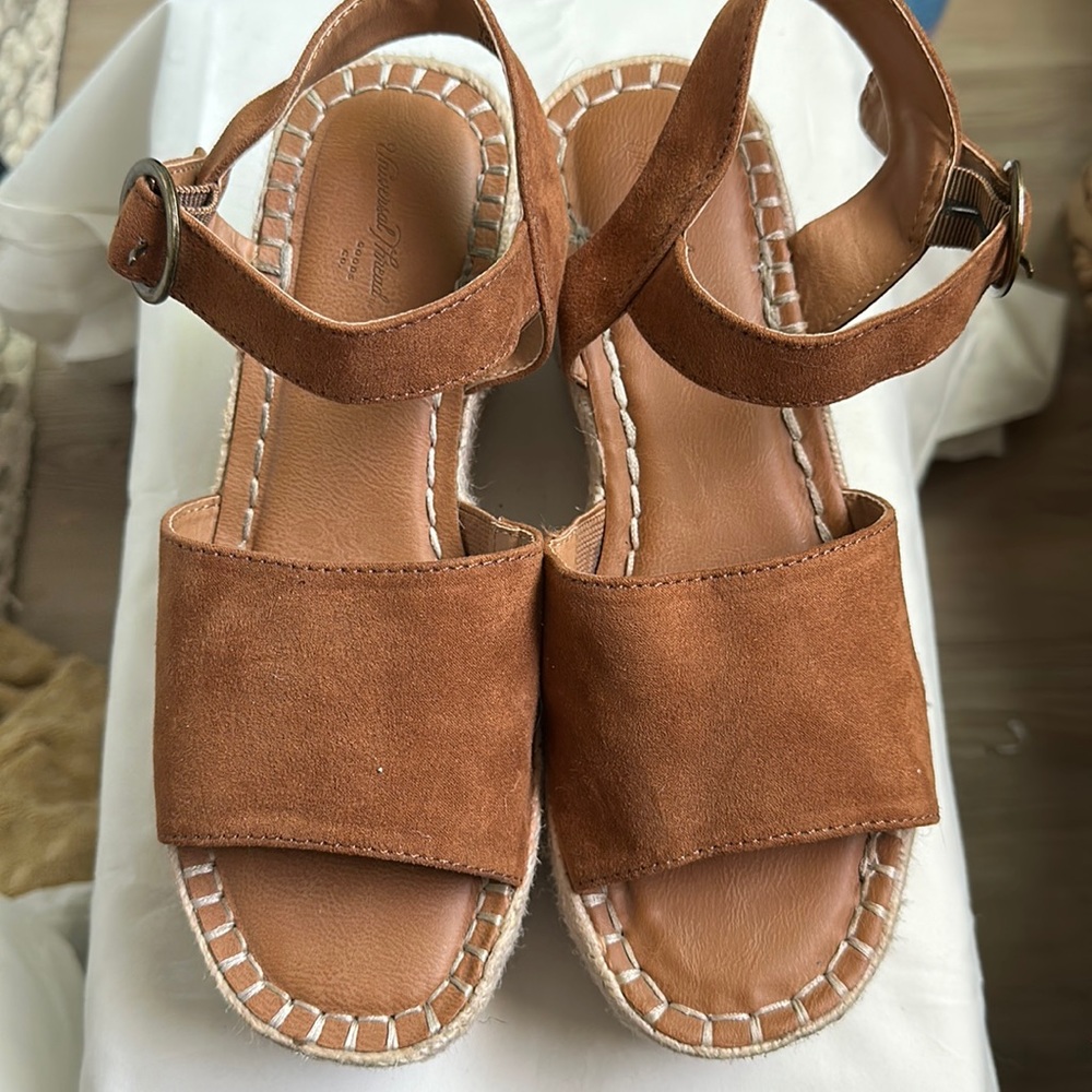 Womens jute wedges